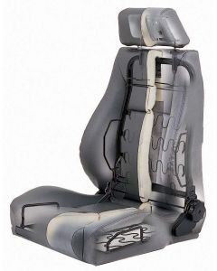 Rugged Ridge  Super Seat in Vinyl for 76-02 Jeep CJ-5, CJ-7, CJ-8 Scrambler & Wrangler YJ, TJ