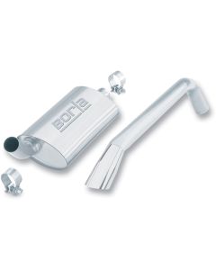 Borla 14572 T-304 Stainless Steel Cat-Back System for 81-86 Jeep CJ-7 with 4.2L I-6 Engine