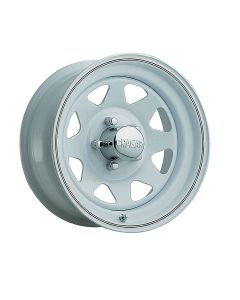 Cragar  Series 310 White Nomad I Wheel for Jeep Vehicles with 5x5.5 Bolt Pattern