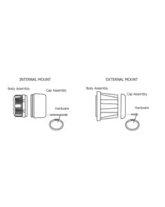 STUD KIT-EXT MOUNT HUBS 3/8X16