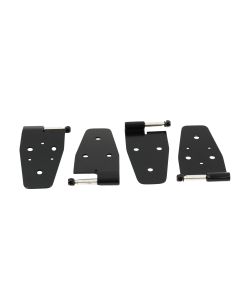 KENTROL DOOR HINGES 97-02 TJ BLACK SS
