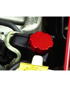 POWER STEERING RES CAP 91-05 4.0L-RED