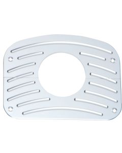 BILLET STEERING COLUMN BEZEL-CJ-SILVER