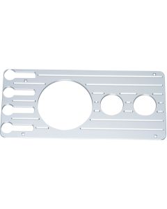 BILLET DASH COVER W/O RADIO-CJ-BLACK