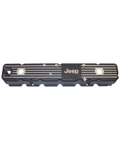 OMIX DMC-6914 Aluminum Valve Cover for 81-86 Jeep CJ-5, CJ-7 & CJ-8 with 258c.i.