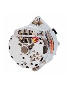 Powermaster 17294 100 / 70 Amp Alternator in Chrome for 75-80 Jeep CJ-5, CJ-6 & CJ-7