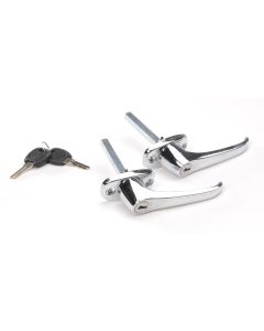 OMIX 11812.02 Door Handle Set in Chrome for 76-81 CJ-7