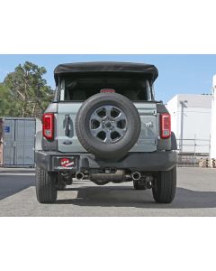 aFe Power  Vulcan Series 304 Stainless Steel Cat-Back Exhaust System for 21-26 Ford Bronco with 2.3L & 2.7L Engine