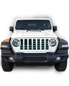 UTS JL DIST BLK/LITE BLUE GRILLE INSERT