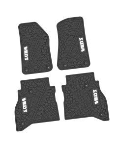 20-24 Jeep Gladiator Front and RearTire Tread/Scorched Earth Scene w/ Willys Insert - Black w/ White Insert