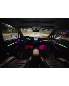 Race Sport Lighting AKIT10 LED Interior Ambient 10-Piece RGBW Multicolor for 2-Door Models