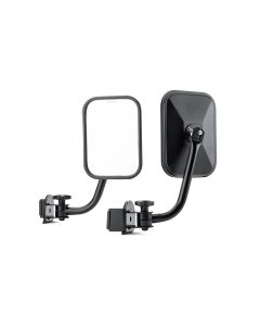 Quadratec  Quick Release Mirrors with Square Head for 18-23 Jeep Wrangler JL & Gladiator JT