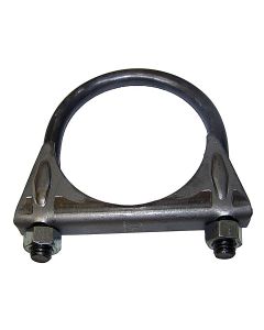 Crown Automotive 4004445 2-1/2" Exhaust Clamp for 97-06 Jeep Wrangler TJ and Unlimited, 93-98 Grand Cherokee ZJ and 72-91 SJ & J-Series 
