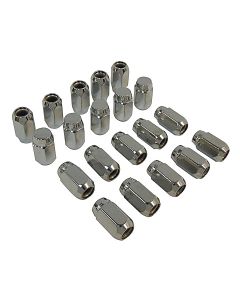 Crown Automotive 4005694K Chrome Lug Nut Kit  for 77-86 Jeep CJ-5, CJ-7 and CJ-8