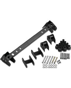 Warrior Products SR-180-1 1-1/2" Lift Shackle Reversal System for 55-75 Jeep CJ5