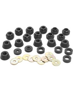 BODY CAB MOUNT SET 74-75 BLK