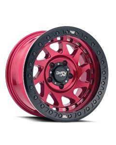 DIRTY LIFE ENIGMA RACE 9313 CRIMSON CANDY RED 17X9 5-127 -38MM 78.1MM