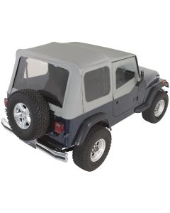 Rampage Products  Complete Soft Top Kit with Upper Doors for 88-95 Jeep Wrangler YJ