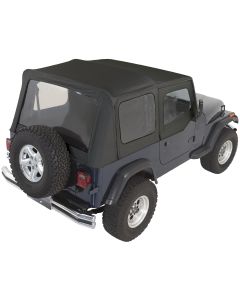 RMP COMPLETE TOP W/UPPERS 88-95 YJ BLK