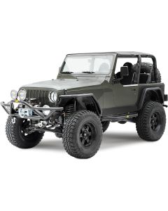 Smittybilt 76721 Front SRC Bumper in Textured Black for 87-06 Jeep Wrangler YJ, TJ & Unlimited