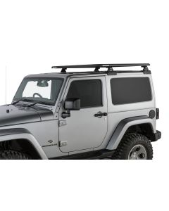 Rhino-Rack JC-00844 52"x 56" Pioneer Platform with Backbone System & Quick Mount Legs for 07-18 Jeep Wrangler JK Hardtop