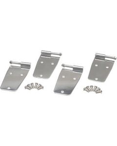 Kentrol  Door Hinges for 76-93 Jeep CJ-7, CJ-8 Scrambler & Wrangler YJ with Full Steel Doors