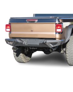 Black Horse Offroad ARB-JG20 Armour Heavy Duty Rear Bumper for 20-23 Jeep Gladiator JT