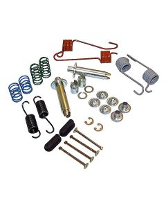 Crown Automotive 4636775 Drum Brake Hardware Kit  for 74-91 Jeep SJ and J-10 with 11" Brakes 