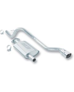 Borla 140071 T-304 Stainless Steel Cat-Back System for 97-01 Jeep Cherokee XJ with 4.0L
