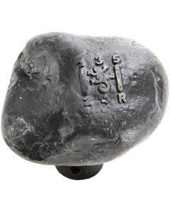 ROCKNOB-GRAY W/LIZARD & 5 SPEED PATTERN