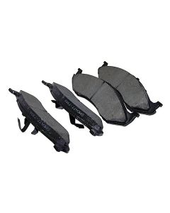 Crown Automotive 4778058TI Titanium Front Disc Brake Pad Set for 90-96 Jeep Cherokee XJ&#44 93-98 Grand Cherokee ZJ & 90-06 Wrangler YJ, TJ & Unlimited
