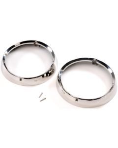 KEN HEADLIGHT BEZELS 72-86 CJ BLACK SS