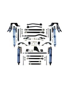 EVO Manufacturing  Stage 4 Plus Adjustable 3–5” King 2.5 Coilover / Enforcer PRO Suspension System for 20-25 Jeep Gladiator JT