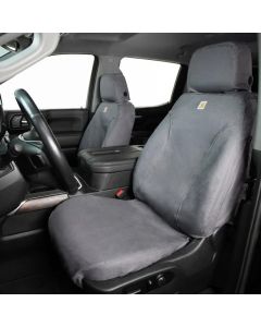 Covercraft SSC2525CAGY Carhartt SeatSaver Custom Front Seat Covers - Gravel for 18-25 Jeep Wrangler JL Unlimited 4-Door