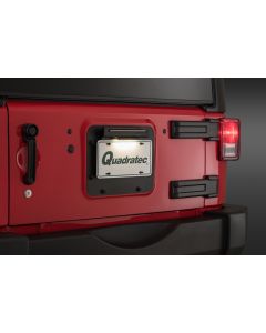 Kentrol  BackSide LED License Plate Mount for 07-18 Jeep Wrangler JK