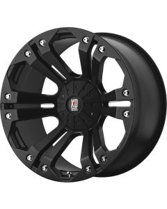 KMC Wheels XD7782903578 XD778 Monster Wheel in Matte Black for 07-22 Jeep Wrangler JL, JK & Gladiator JT