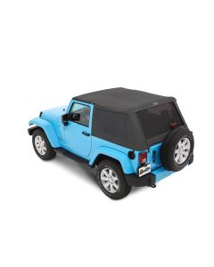 Bestop  Jeep Logo Trektop Soft Top for 07-18 Jeep Wrangler JK 2-Door