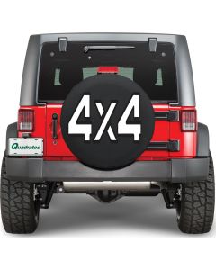 HBS TIRE COVER 4X4 34X8 BLK