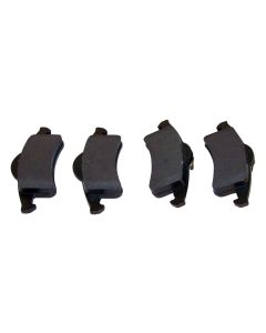 Crown Automotive 5011970AB Semi-Metallic Rear Disc Brake Pad Set for 99-04 Jeep Grand Cherokee WJ