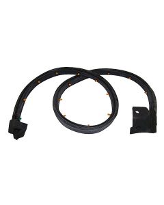 Crown Automotive 5017010AB Passenger Side Half Door Seal  for 97-06 Jeep Wrangler TJ and Unlimited