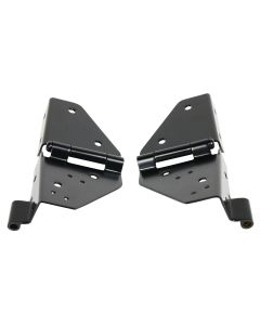 Kentrol  Stainless Steel Windshield Hinge Set for 76-95 Jeep CJ & Wrangler YJ