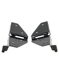 Kentrol  Stainless Steel Windshield Hinge Set for 76-95 Jeep CJ & Wrangler YJ