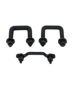 Kentrol  Stainless Steel Windshield Tie Down Kit for 55-86 Jeep CJ