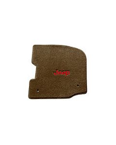 LLOYD MATS 97-99 TJ TAUPE W/RED LOGO