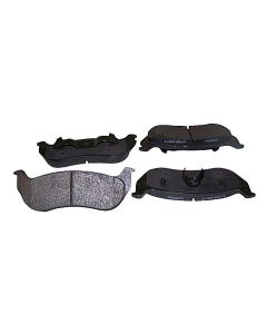 Crown Automotive 5093511TI Rear Disc Brake Pad Set for 03-06 Jeep Wrangler TJ and Unlimited 