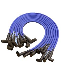 Performance Distributors C9076P-BL DUI Livewires in Blue for 290-390c.i. AMC V-8 Engines with DUI Distributor