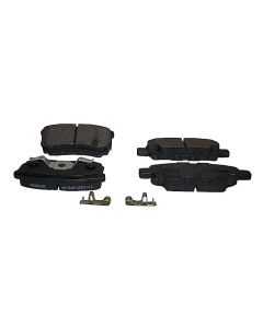 Crown Automotive 5191271AB Rear Brake Pad Set  for 07-17 Jeep Compass and Patriot MK 
