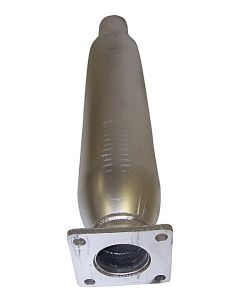 Crown Automotive 52003940 Exhaust Resonator  for 87-93 Jeep Cherokee XJ & Comanche MJ and 87 Wrangler YJ with European Fuel Standards