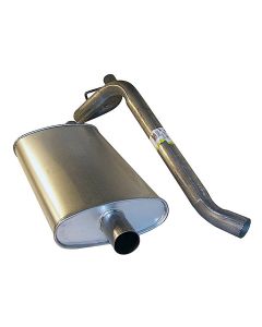 Crown Automotive 52019138 Muffler & Tailpipe  for 93-95 Jeep Cherokee XJ with 2.5L or 4.0L Engine 