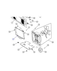 Mopar 52027501AC Radiator Shroud for 87-01 Jeep Cherokee XJ with 4.0L Inline 6 Engine